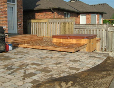 wood in the landscape by terrascape landscape construction